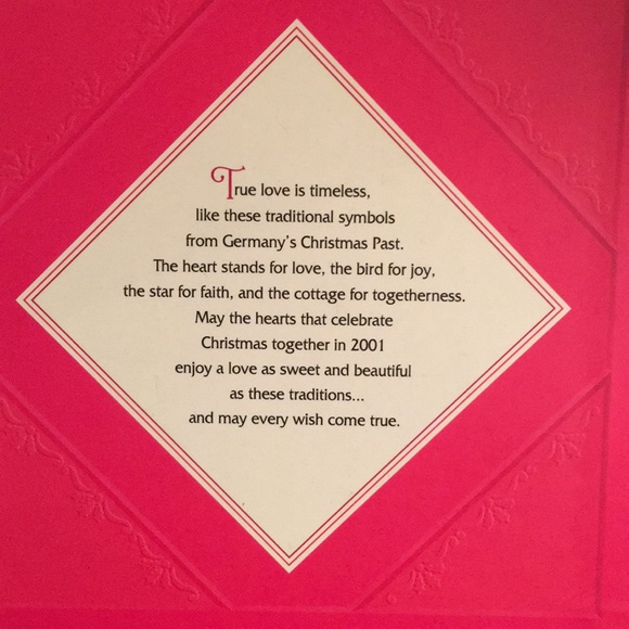 Vintage 2001 Our Christmas Together Hallmark Keepsake Ornaments Boxed Set of 4 - Picture 5 of 16